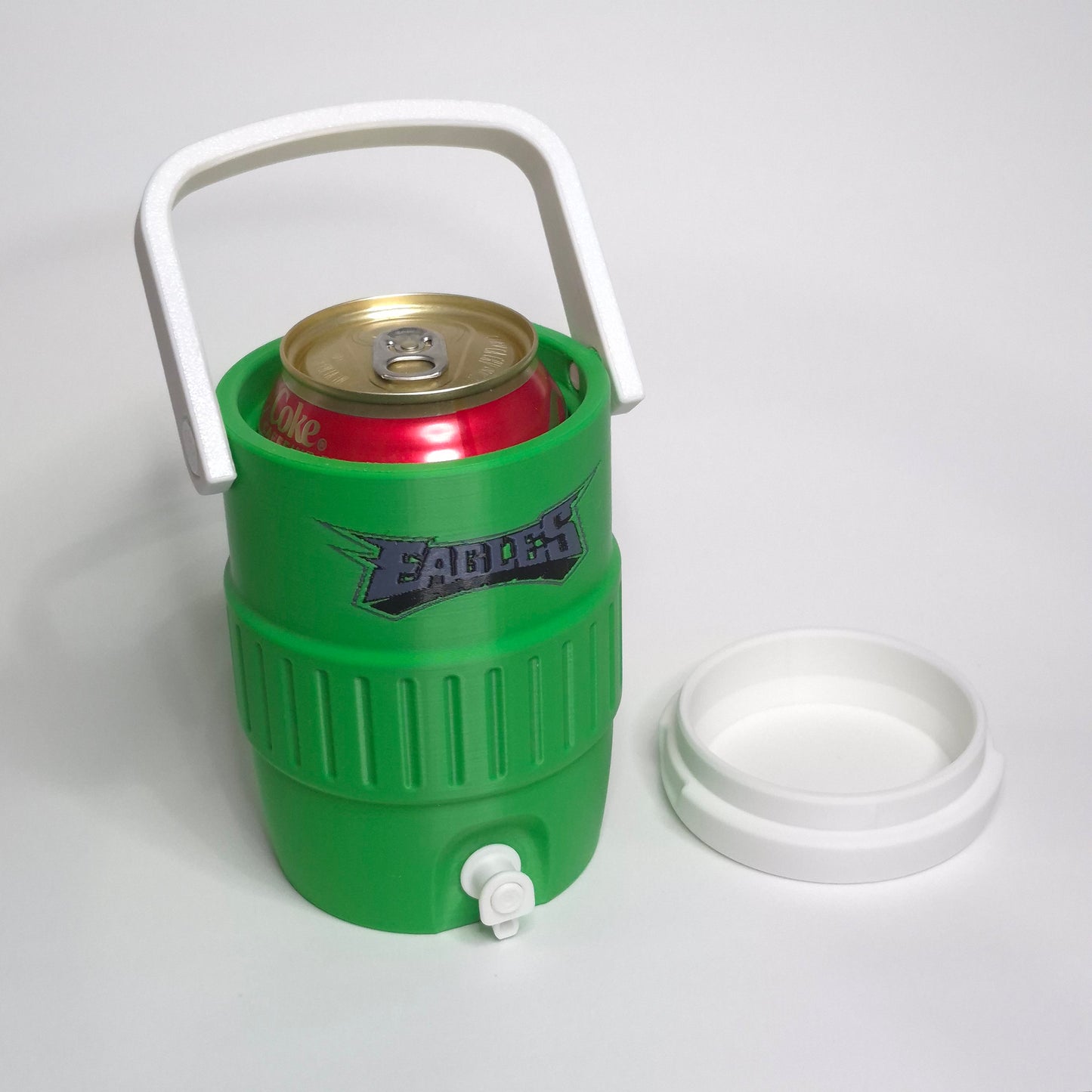Philadelphia Eagles 3D Printed Can Holder – Portable Drink Carrier with Handle
