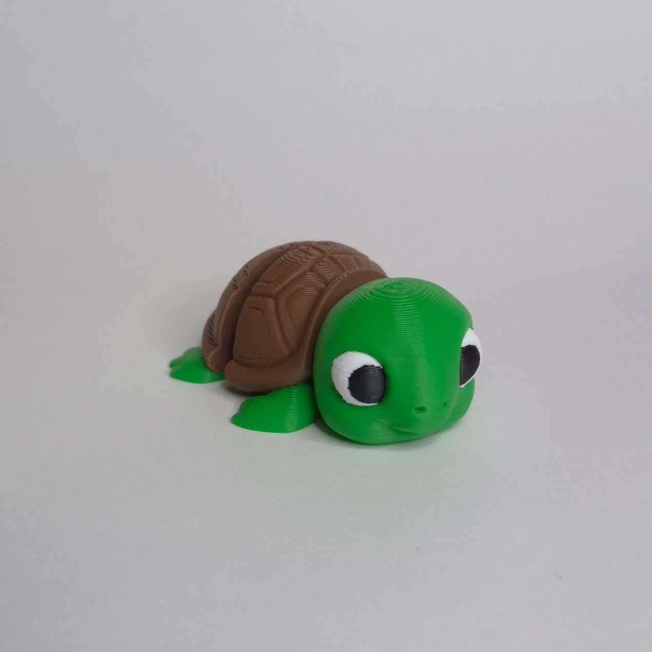 Baby Turtle Flexi Toy – 3D Printed Articulated Mini Turtle