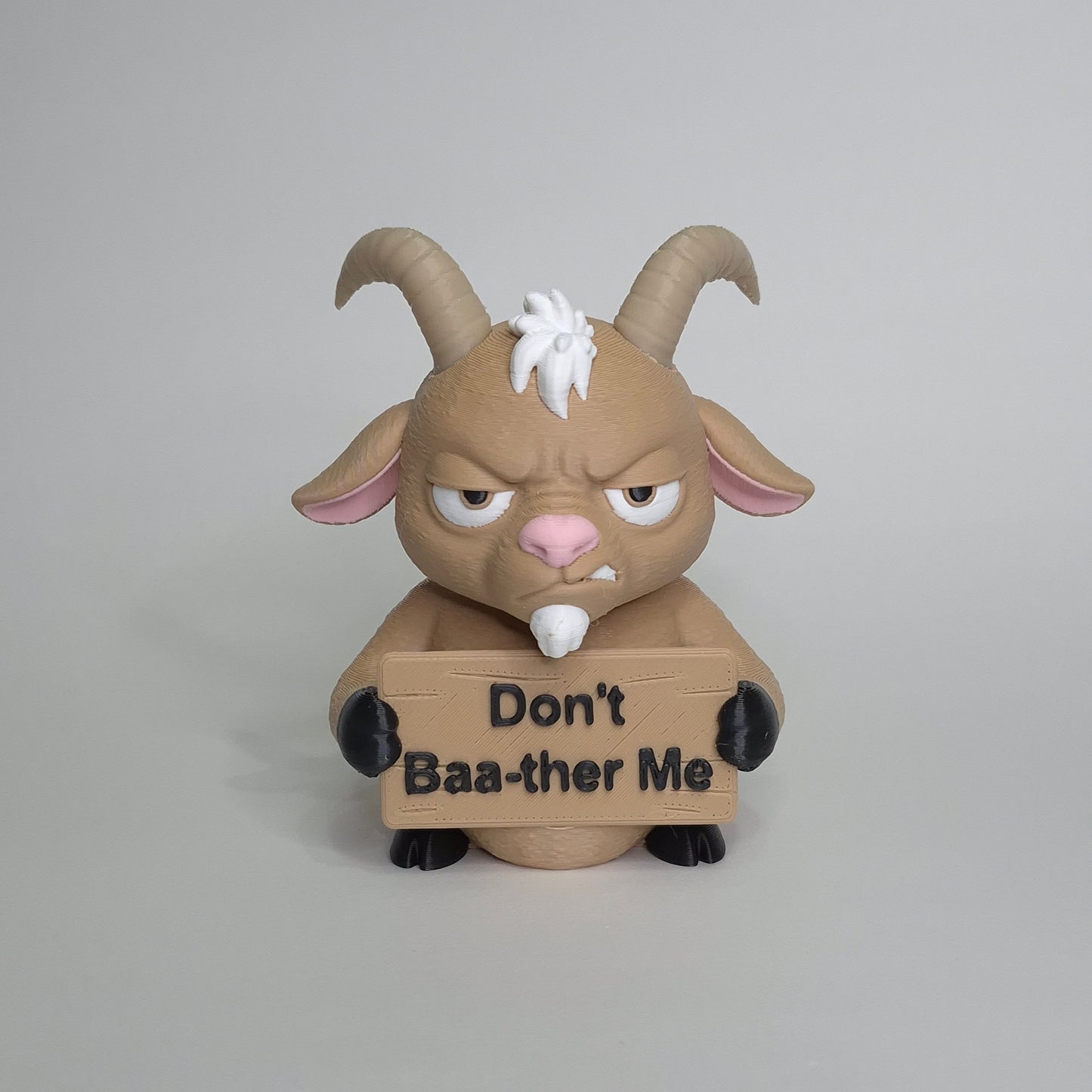Grumpy Goat, Animals with Attitude Funny Home and Office Decor