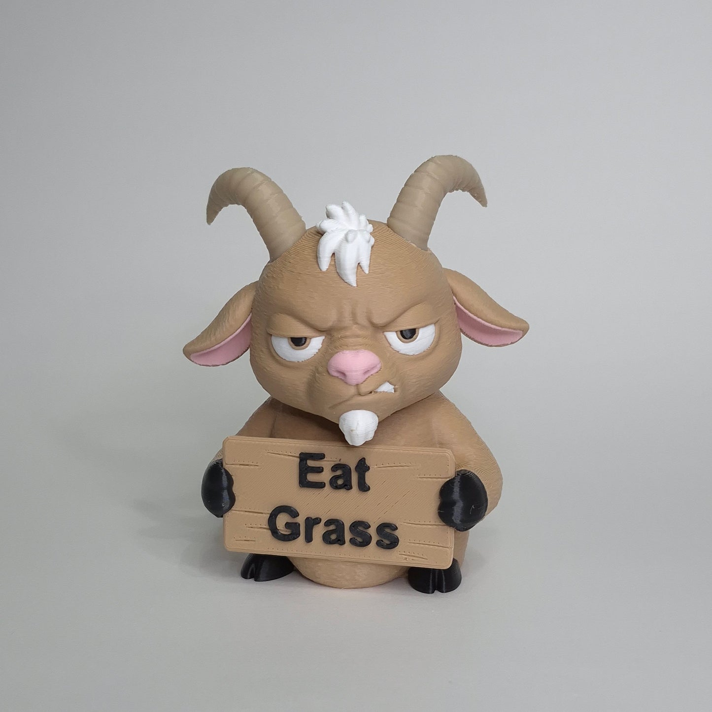 Grumpy Goat, Animals with Attitude Funny Home and Office Decor