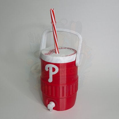 Philadelphia Phillies 12oz Can Holder – Portable Drink Carrier with Handle