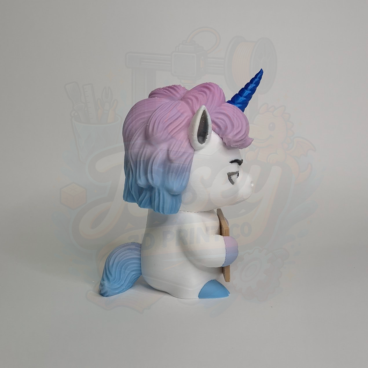 Sarcastic Unicorn Figurine - Animals with Attitude Adult Humor for the Home and Office