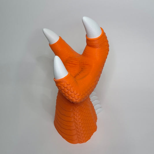 Charizard Inspired Console Controller & Headphones Holder  - Hands of Power Series by Mas Fuego