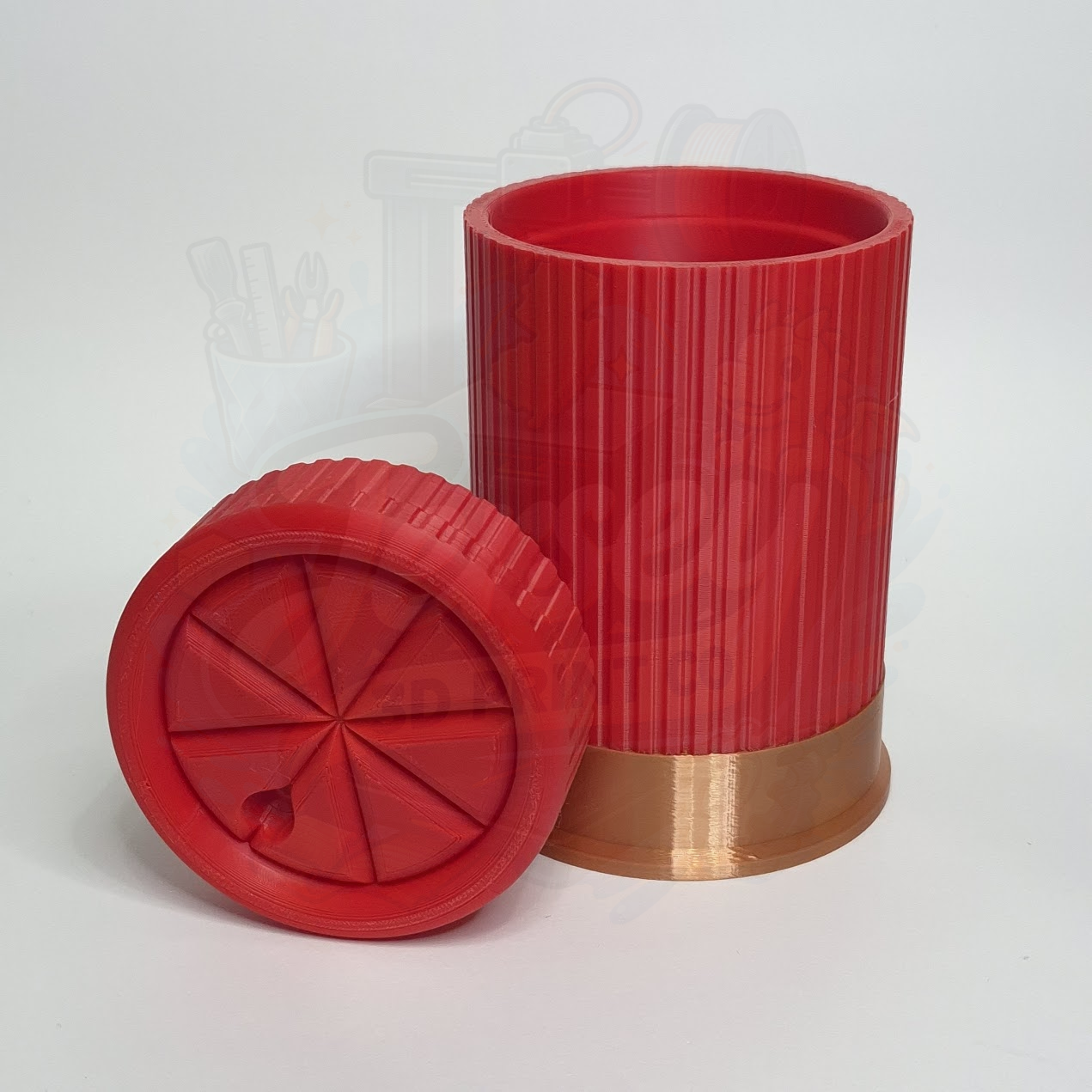 Shotgun Shell Inspired 12oz Can Holder w/ Steel or Brass Casings
