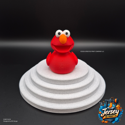 Sesame Street Inspired Elmo Dashboard Duck