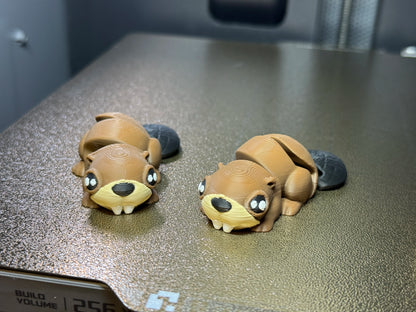 Beaver Flexi Toy – 3D Printed Articulated Beaver