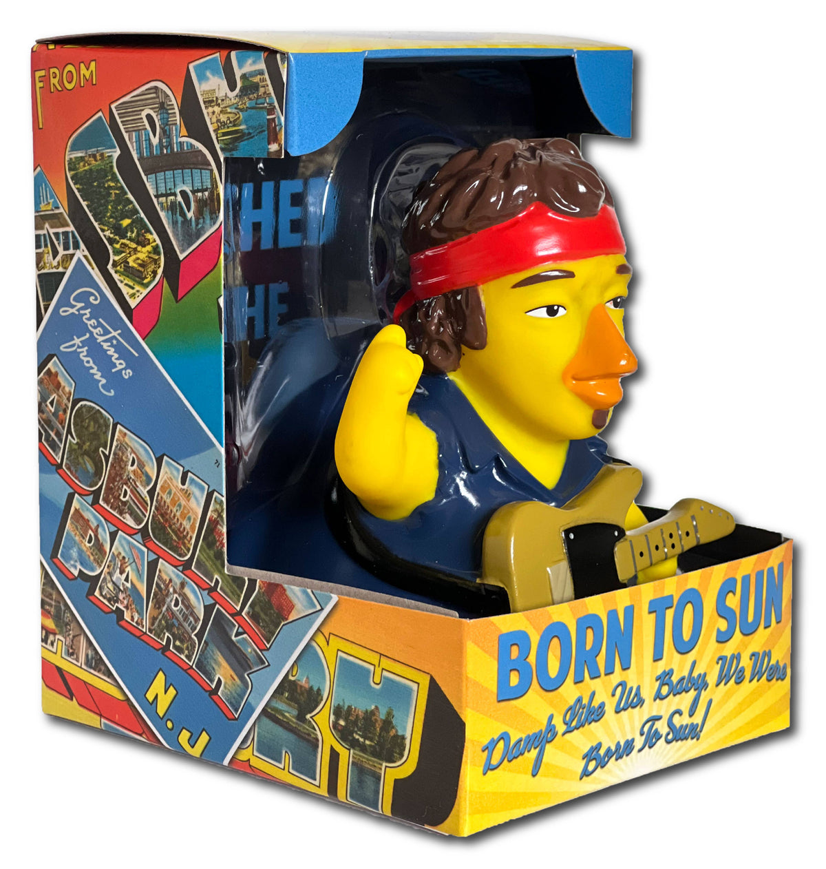 Celebriducks Born to Sun Rubber Duck — Collectible Duck in Gift Box