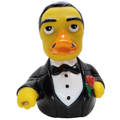 Celebriducks The GodFeather Rubber Duck — Collectible Duck in Gift Box