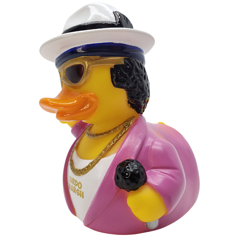 Celebriducks Birdo Marsh Rubber Duck — Collectible Duck in Gift Box