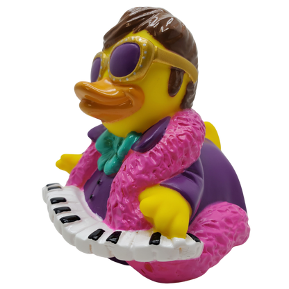 Celebriducks Quackodile Flock Rubber Duck — Collectible Duck in Gift Box