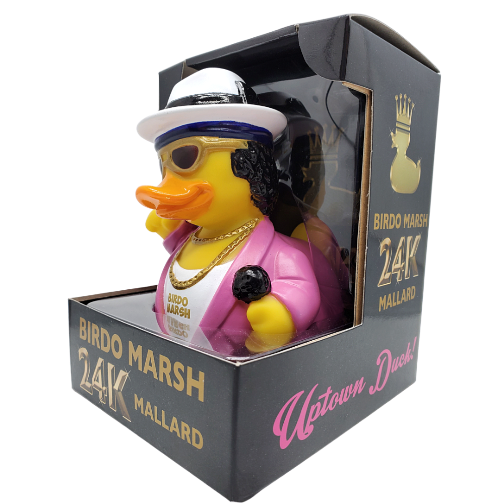 Celebriducks Birdo Marsh Rubber Duck — Collectible Duck in Gift Box