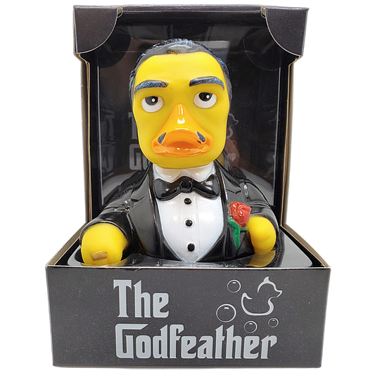 Celebriducks The GodFeather Rubber Duck — Collectible Duck in Gift Box