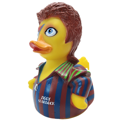 Celebriducks Ziggy StarDuck Rubber Duck — Collectible Duck in Gift Box