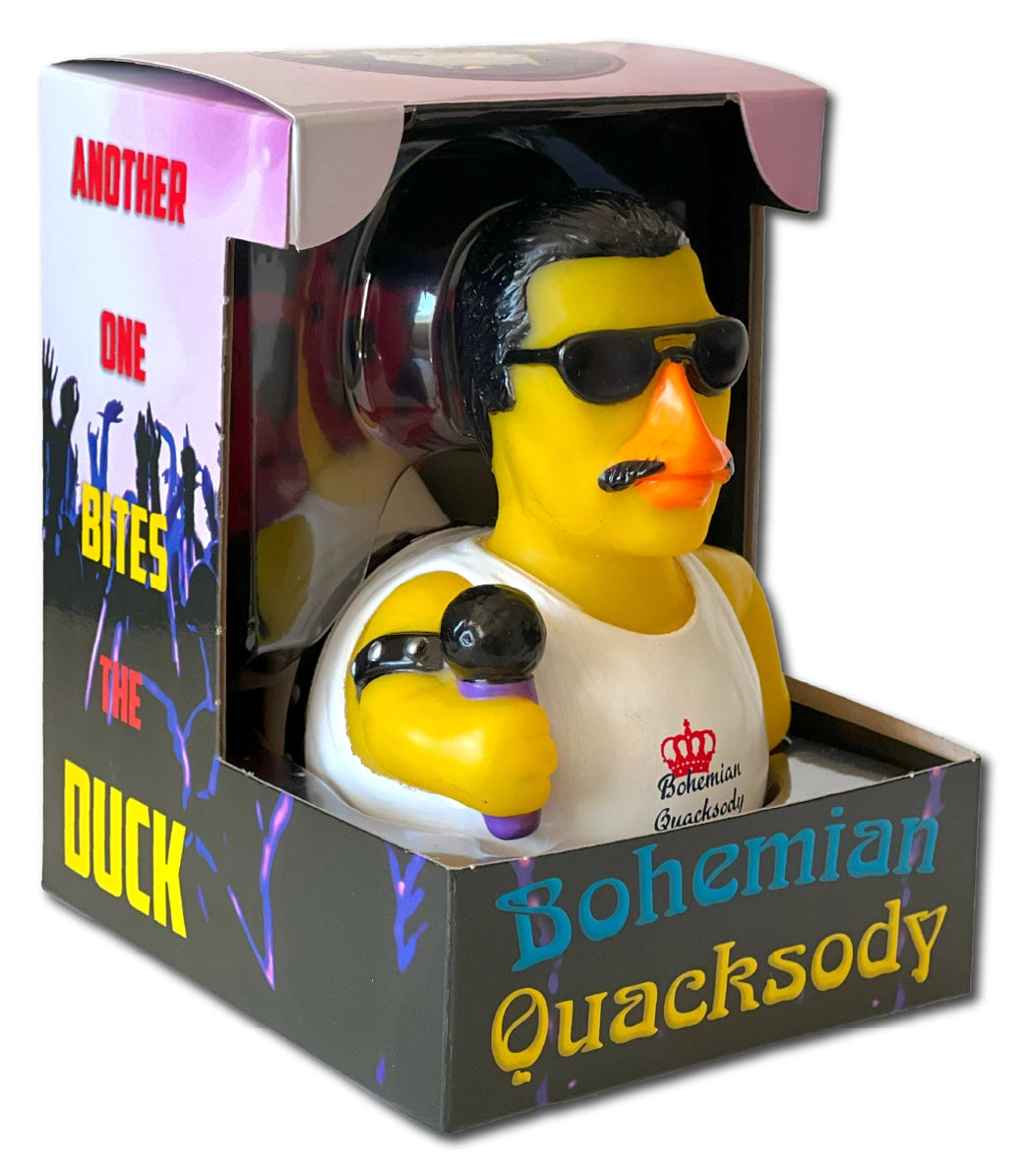 CelebriDucks Bohemian Quacksody Rubber Duck — Collectible Duck in Gift Box