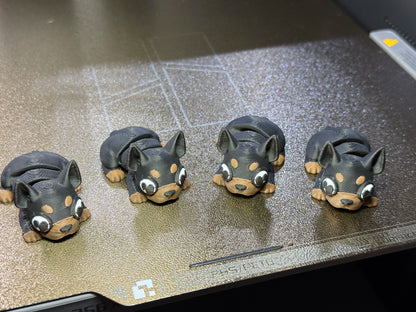 Doberman Flexi Toy – 3D Printed Articulated Doberman