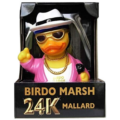 Celebriducks Birdo Marsh Rubber Duck — Collectible Duck in Gift Box