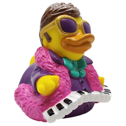 Celebriducks Quackodile Flock Rubber Duck — Collectible Duck in Gift Box