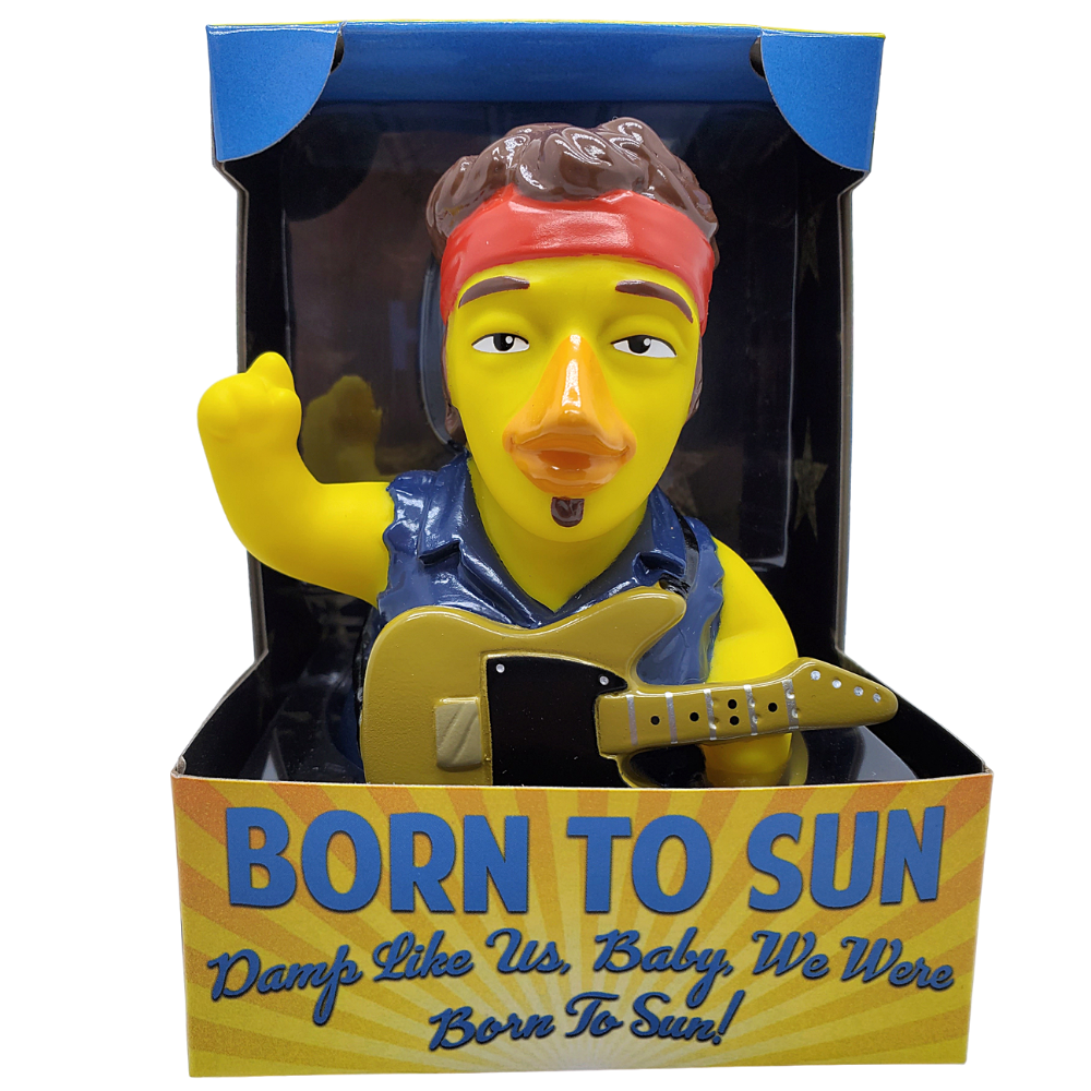 Celebriducks Born to Sun Rubber Duck — Collectible Duck in Gift Box