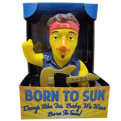 Celebriducks Born to Sun Rubber Duck — Collectible Duck in Gift Box