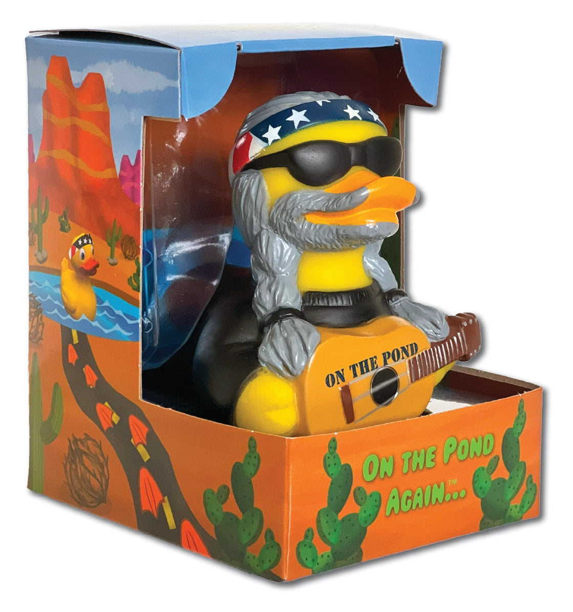 Celebriducks On the Pond Again Rubber Duck — Collectible Duck in Gift Box