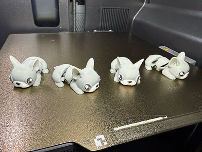 French Bulldog Flexi Toy – 3D Printed Articulated French Bulldog