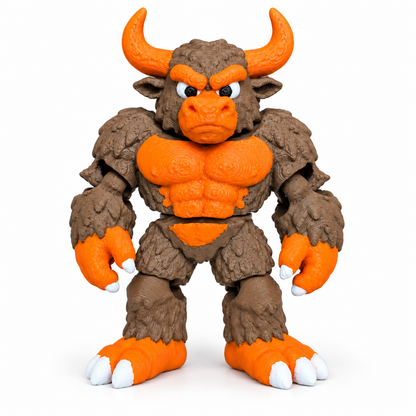 Articulated Mini Minotaur Action Figure