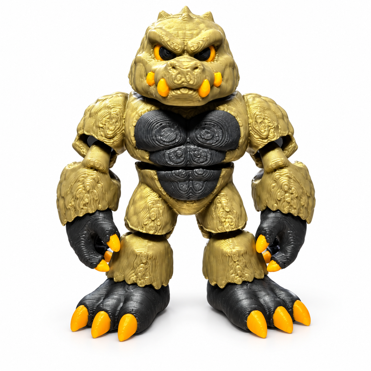 Articulated Mini Reptilian Action Figure - Jersey 3D Print Company