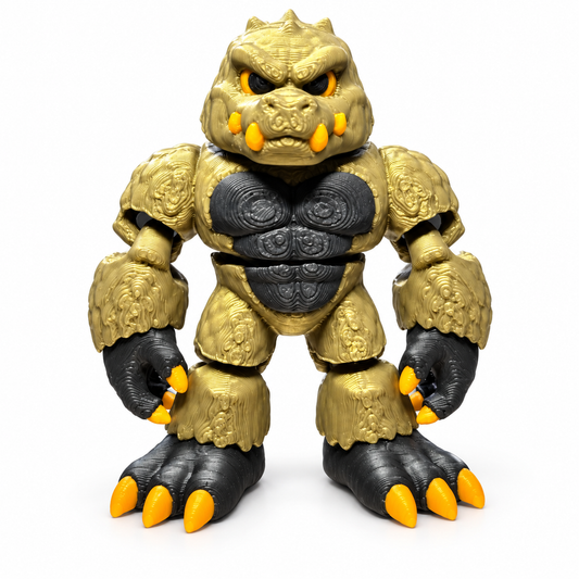 Articulated Mini Reptilian Action Figure - Jersey 3D Print Company