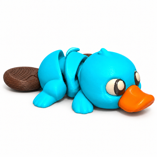 Platypus Flexi Toy – 3D Printed Articulated Platypus