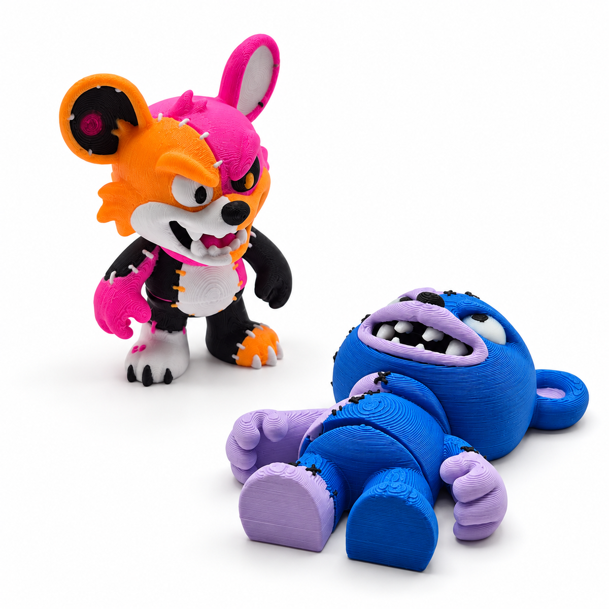 Patchwork Series Magnetic Flexi Toys