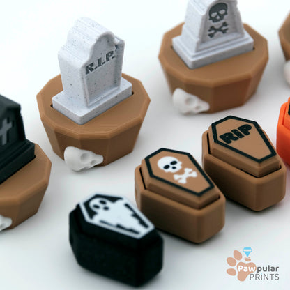 Crypt Clickers Fidget Clicker Sensory Toys by Pawpular Prints