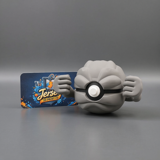 Geodude -  Pokémon Character Ball by N3D Melbourne