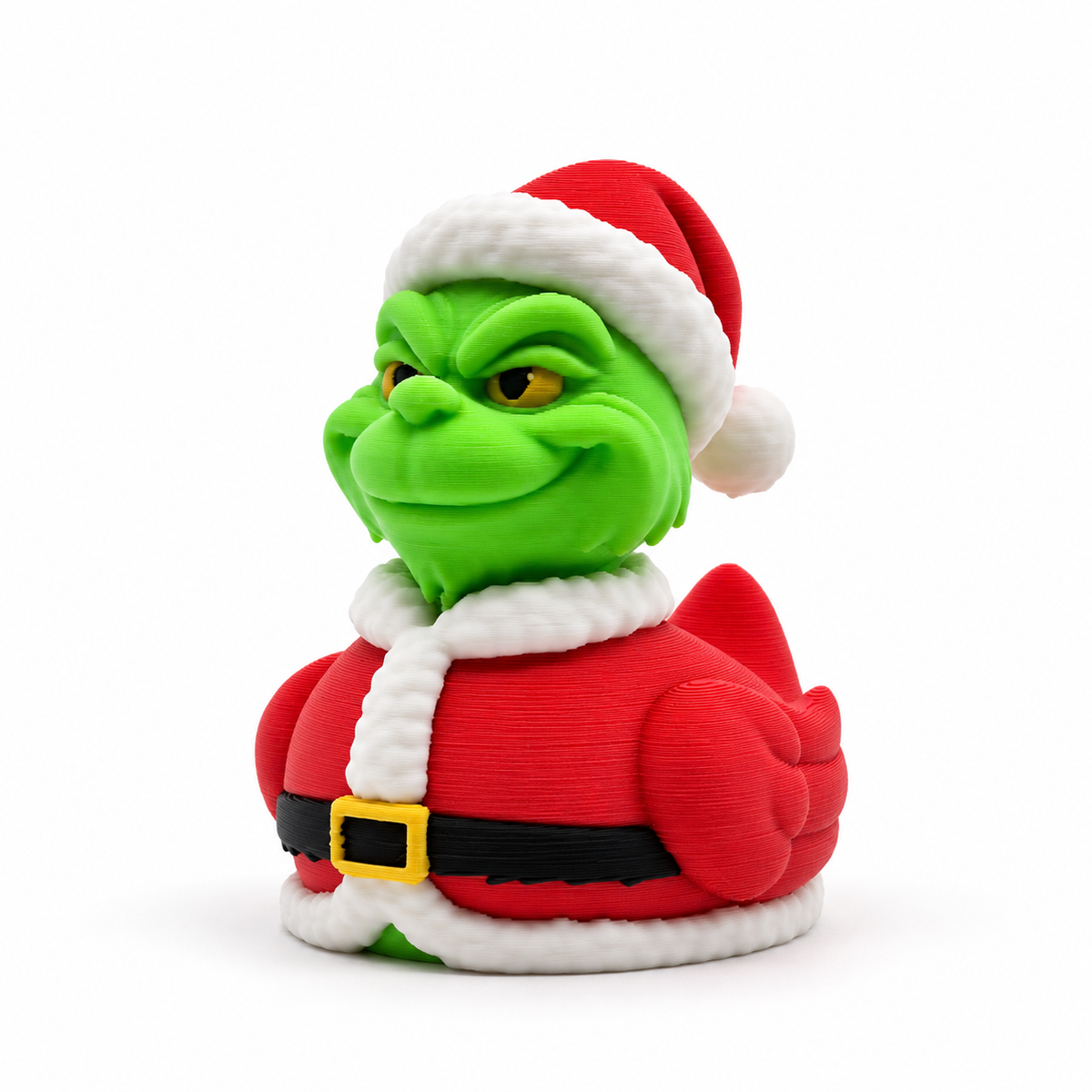 Christmas Grinch Duck – A Grumpy Holiday Decoration with Festive Cheer