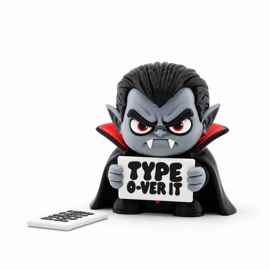 Vampire - Holidays with Attitude Halloween Decor for the Home or Office