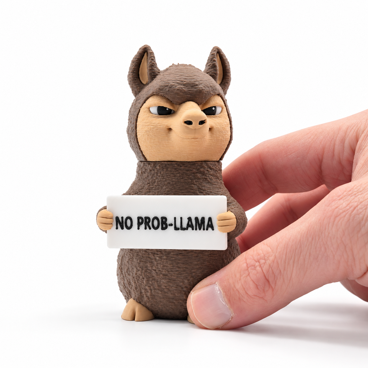 Smug Llama - Animals with Attitude Funny Animal Figurines for the Home or Office