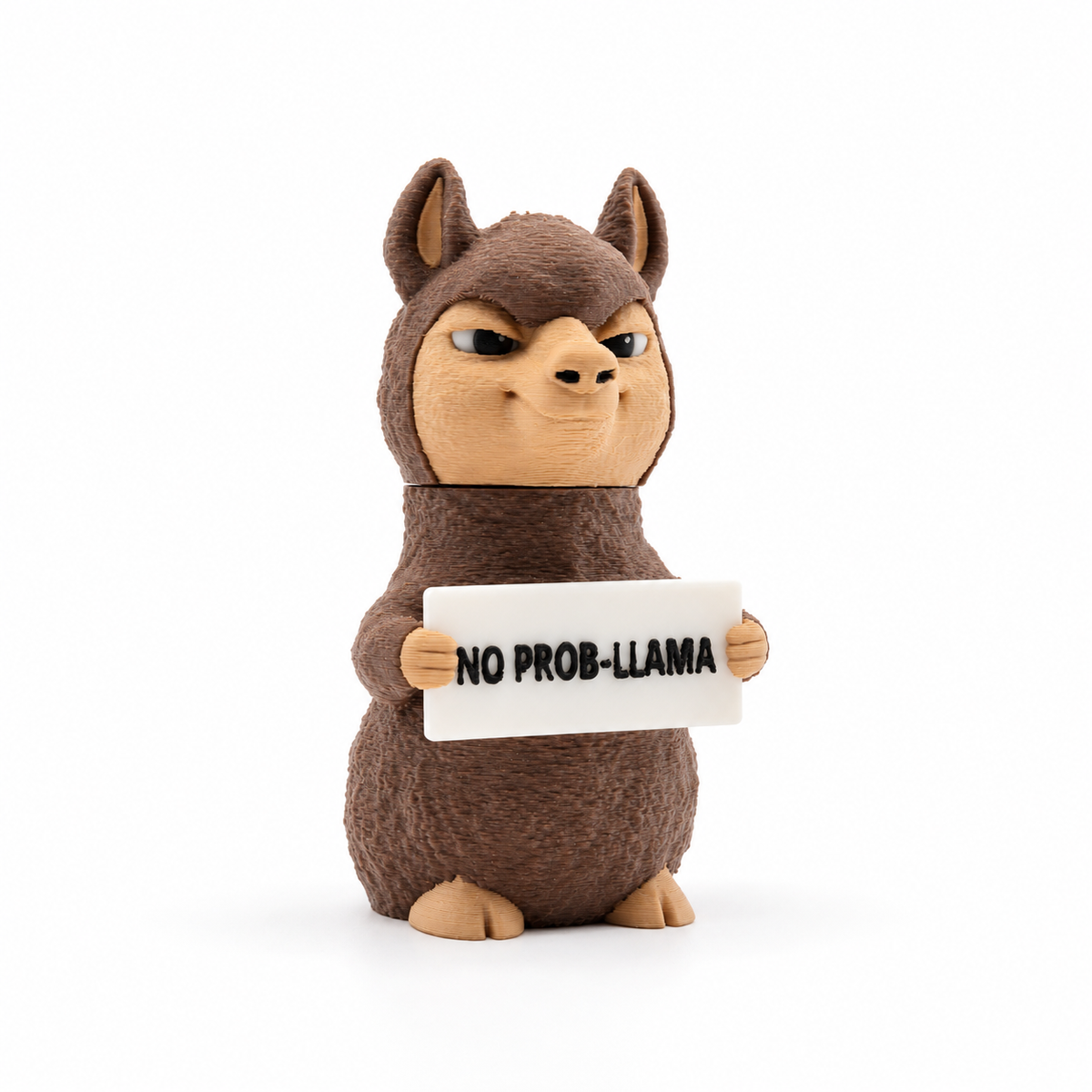 Smug Llama - Animals with Attitude Funny Animal Figurines for the Home or Office
