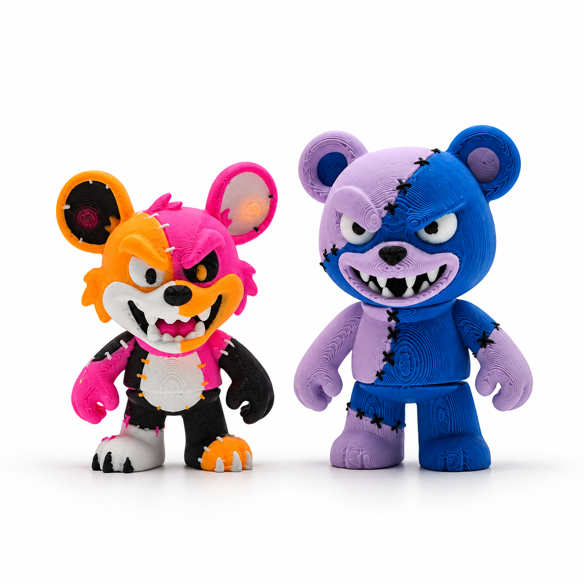 Patchwork Series Magnetic Flexi Toys