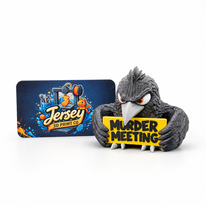 Crow - Holidays with Attitude Halloween Decor for the Home or Office