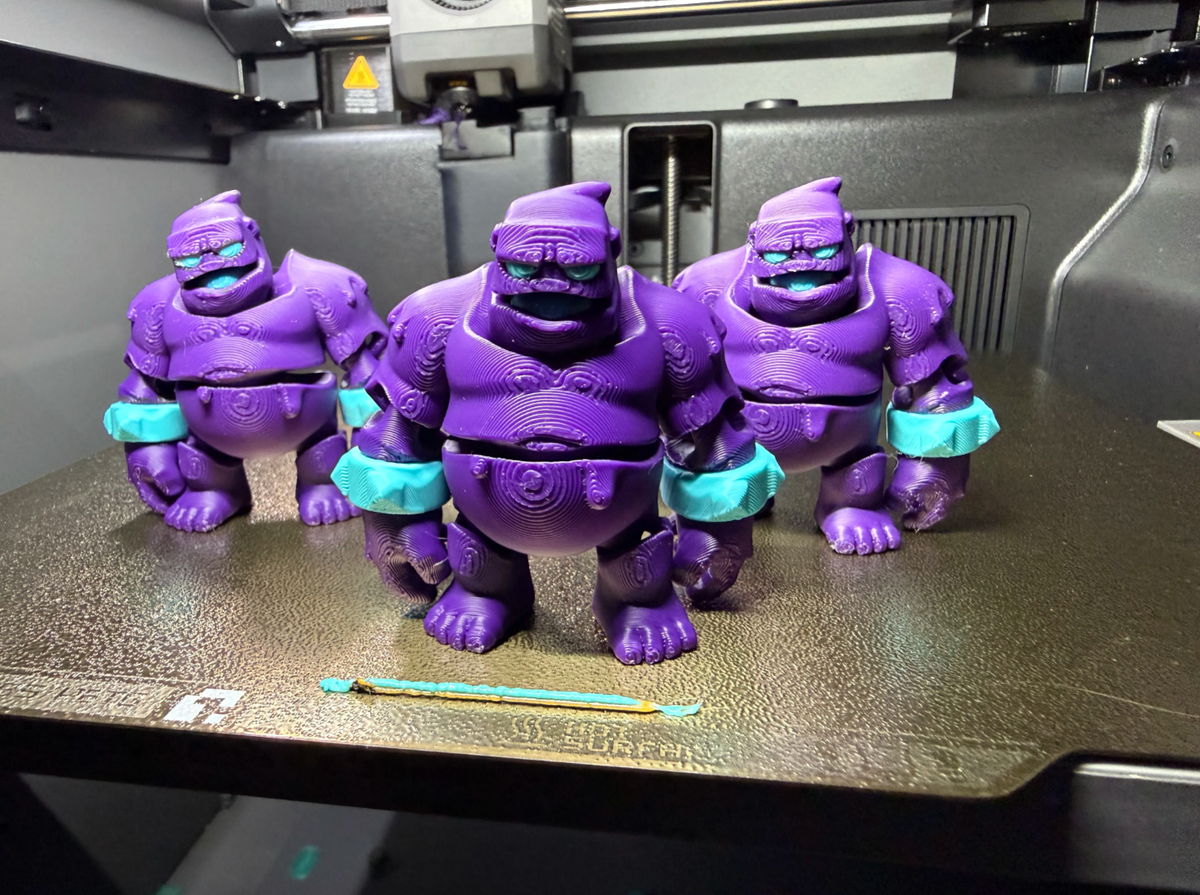 Articulated Mini Slime Golem Action Figure