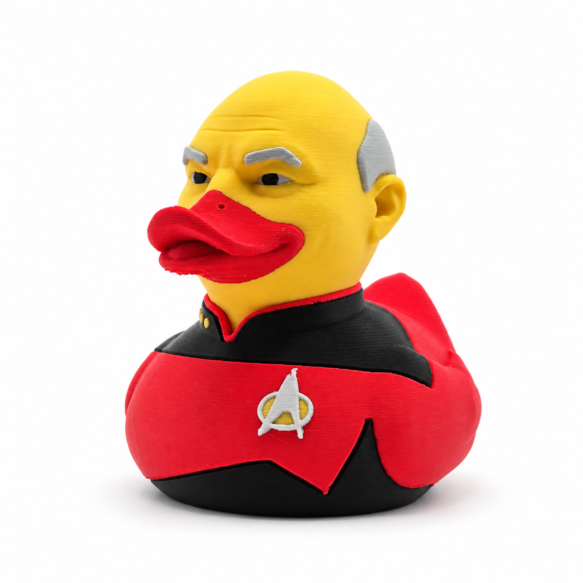 Captain Jean Quack of the USS Featherprise - 3D Printed Duck