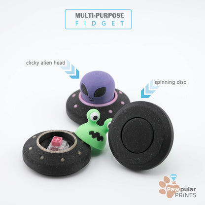 Space Explorer Fidget Clicker Sensory Toys by Pawpular Prints