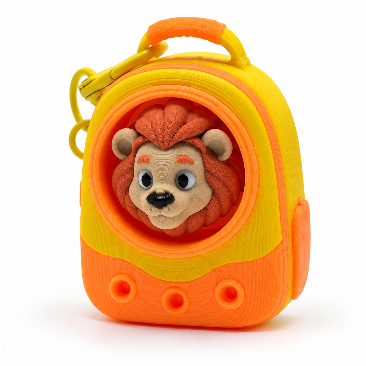 Backpack Buddies Keychain – Customizable Animal Fidget Clicker