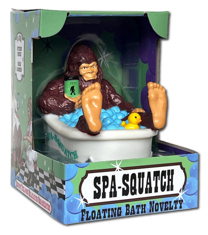 Celebriducks Spa Squatch Rubber Bath Toy — Collectible Duck in Gift Box