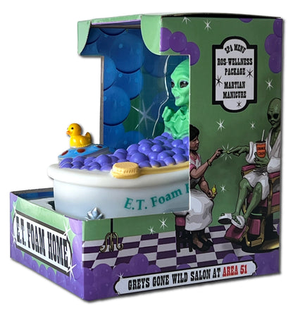 Celebriducks E.T. Foam Home Rubber Bath Toy — Collectible Duck in Gift Box