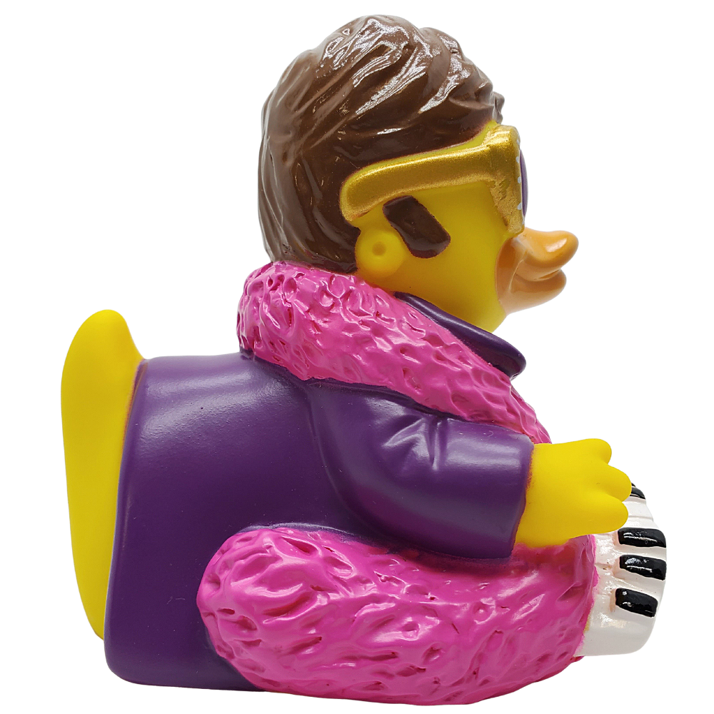 Celebriducks Quackodile Flock Rubber Duck — Collectible Duck in Gift Box
