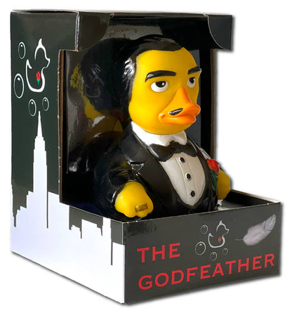 Celebriducks The GodFeather Rubber Duck — Collectible Duck in Gift Box