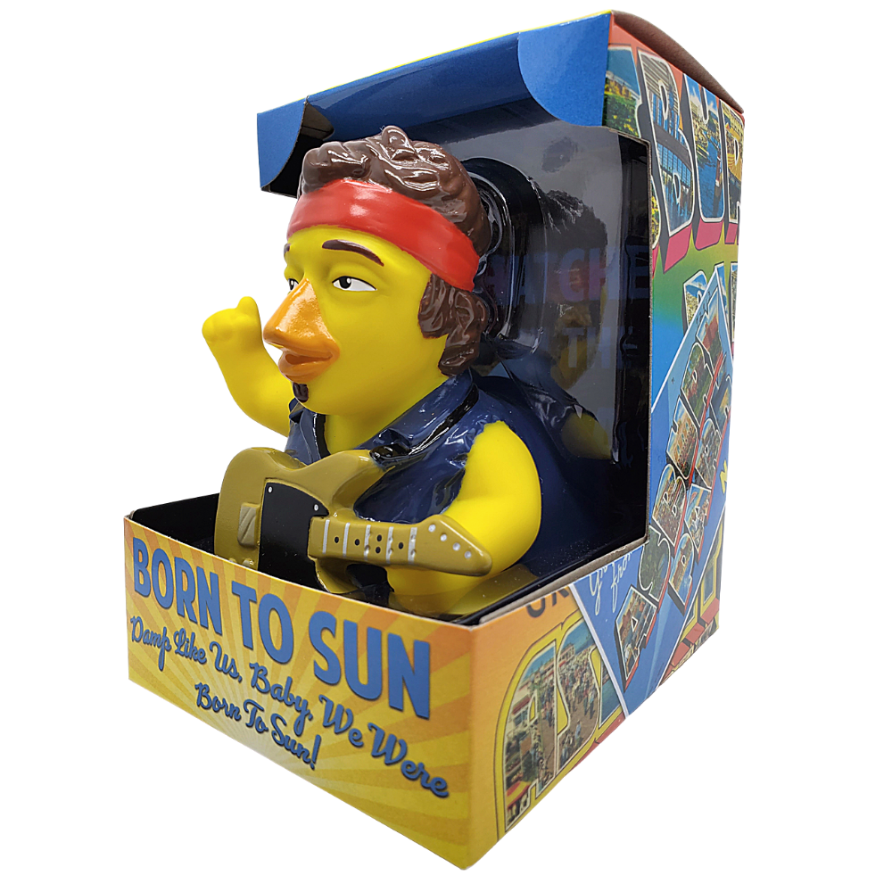 Celebriducks Born to Sun Rubber Duck — Collectible Duck in Gift Box
