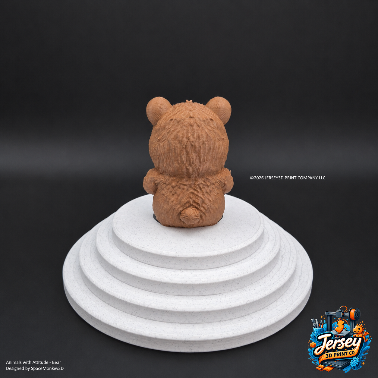 Grumpy Bear - Animals with Attitude Funny Animal Figurines for the Home or Office