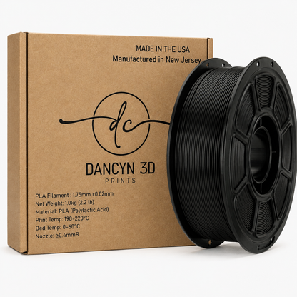 Dancyn3D PLA Basic American Made 3D Printer Filament