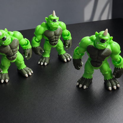 Articulated Mini Cyclops Action Figure